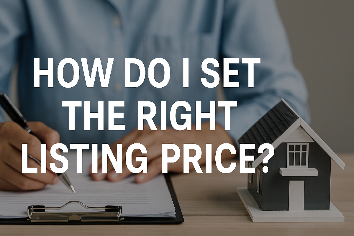 How Do I Set the Right Listing Price?